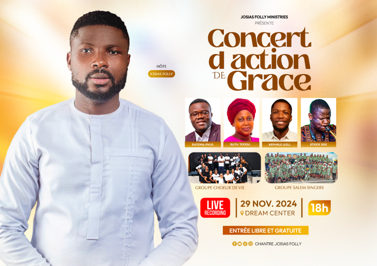 Concert d'action de grace - Chantre Josias Folly